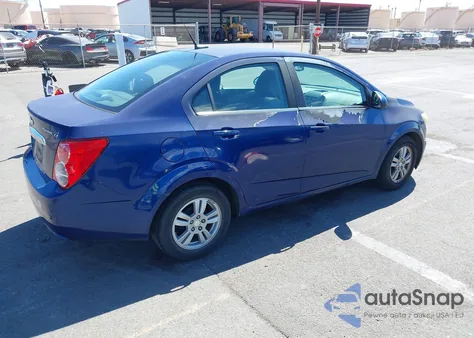 2014 Chevrolet Sonic Lt Auto from USA, damaged, VIN 1G1JC5SH0E4107702